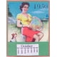 thumbnail image 1 of Artisan Miniatures Dolls House Miniature 1:12 Scale Accessory 1950's Pin Up Calendar Tear Off Pages Artisan Miniatures 467116011977, 1 of 2