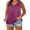 Hot Pink A, variant on Timegard Womens Long Tank Top V-Neck Wide Strap Sleeveless Summer Casual Tunic to Wear with Leggings