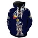 thumbnail image 1 of Sudadera con capucha y cremallera para hombre, diseño de astronauta de dibujos animados, estilo hip hop, con estampado 3D, manga larga y capucha, para primavera, 1 of 6