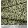 thumbnail image 2 of Soimoi Cotton Duck Fabric Leopard Animal Skin Print Sewing Fabric Yard 42 Inch Wide, 2 of 3