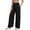 Black, variant on PMVFHDE Women's Casual High Waist Wide Leg Pants Straight Leg Relaxed Fit Comfortable Everyday Trousers PK1,XXL