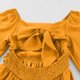 thumbnail image 4 of Vestido Largo de Manga Larga de Color Sólido de Moda Y Cómodo para las Niñas con Falda Plisada de Cinturón para Diario, Viajes, Vacaciones, Fiestas de Cumpleaños, 4 of 8