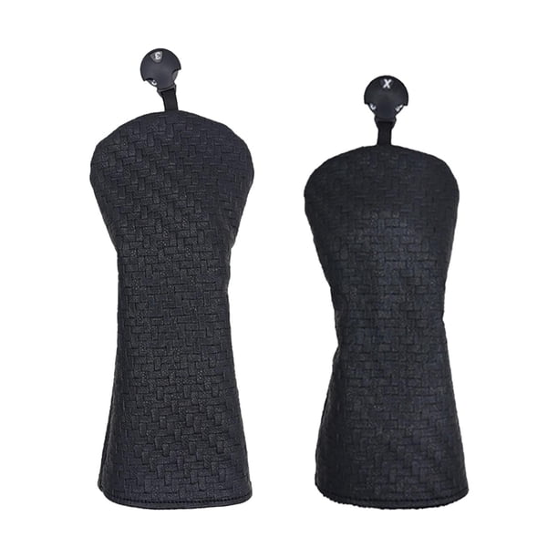 2 uds Fundas Zulema para Tacos de Golf de Tela Cubierta Protectora
