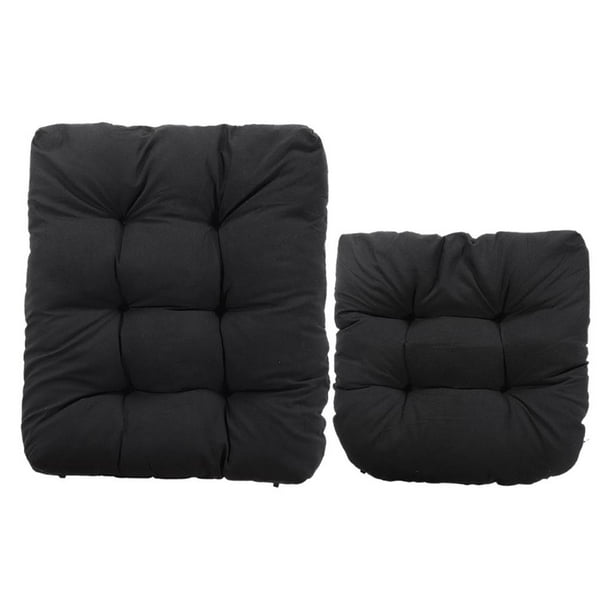 Rocking Cushion Pad, 2 Piece Rocking Cushions Set Seat and Back Non