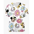 thumbnail image 4 of Uniforme de enfermera para mujer, uniforme con estampado de Disney Stitch de color sólido, uniforme de enfermera médica de manga corta con bolsillo, 4 of 4