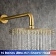 thumbnail image 3 of Rainlex One-Handle 1-Spray Brushed Gold Shower Faucet, 3 of 9