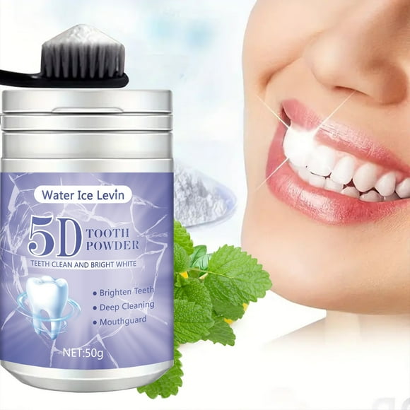 JINCBY Skin Care,Tooth Cleaning Whitening Teeth Removing Stains Refreshing Oral Cavity Tooth Powder 50g,Git for women