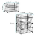 Stackable Can Rack Organizer, 4Tier Can Storage Rack for Kitchen
