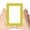 Yellow, variant on Magnetic Picture Frame for Refrigerator Polaroid Frame Mini Fames Multi-Colors 4.7x6.4 Magnet Picture Frames for Fridge Office Cabinet Locker (Set of 1, Assorted Colors)