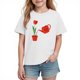 thumbnail image 1 of Blusas y camisas de manga corta con cuello redondo para niños y niñas, camisetas gráficas de manga corta, blusas con estampados bonitos para la temporada escolar., 1 of 8