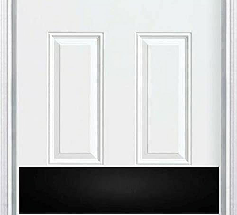 Plaque De Kick Pour Porte 8x34 Cm - Finition Laiton Et Aluminium - 0311936