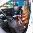 thumbnail image 3 of XYZCANDO American Flag Graffiti Design Car Seat Towel Cover Sweatproof, Suitable for Truck Seat Van SUV Seats, Car Seat Cover Protector, for Cars Sedan, 3 of 7