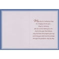 thumbnail image 2 of Designer Greetings Thinking of You on Blue Background Religious St. Anthony's Day Card, 2 of 2