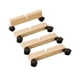 thumbnail image 1 of 4 soportes para mamparas de privacidad con marco de madera y base de madera eficiente. Rivacy, 1 of 9