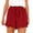 Red, variant on Sngxgn Women Casual High Waisted Casual Shorts Frayed Raw Hem Ripped Casual Shorts(Beige,L)