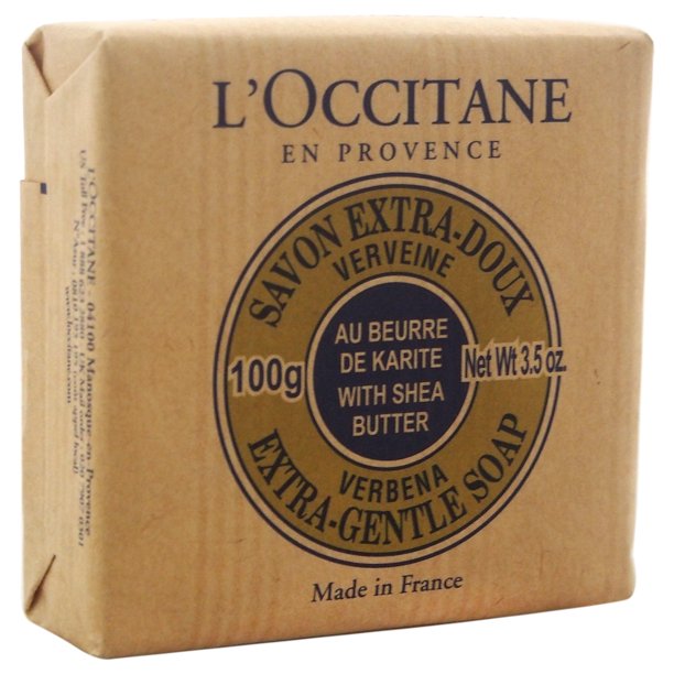 L'Occitane L'Occitane Shea Butter Extra Gentle Bar Soap, Verbena, 3.5