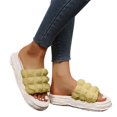 thumbnail image 2 of LEEy-World Chaussons pour Femmes Style Rome d'Été Confortables Légers Semelle Souple Ouverts, 2 of 4