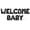 Black, variant on Letter Balloons - WELCOME BABY 16" Inch Alphabet Letters Foil Mylar Balloon Baby Shower Party Banner (Gold)