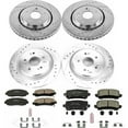 thumbnail image 3 of PowerStop Front and Rear Z23 Evolution Sport Carbon-Fiber Ceramic Brake Pad and Drilled & Slotted Rotor Kit Fits: ACURA Select Models K7284, 3 of 10