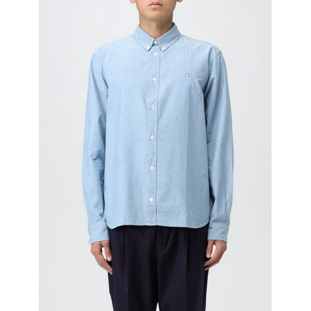 

Maison Kitsune Shirt Men Blue Men