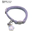 thumbnail image 7 of UDIYO Pet Collar Flower Ornament Wear Resistant Corduroy Puppy Kitten Neck Strap Pet Necklace Photography Prop Pet Supplies, 7 of 7