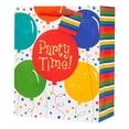 thumbnail image 1 of Bolsa de Regalo Paper Craft Grande Party Time Globos, 1 of 4