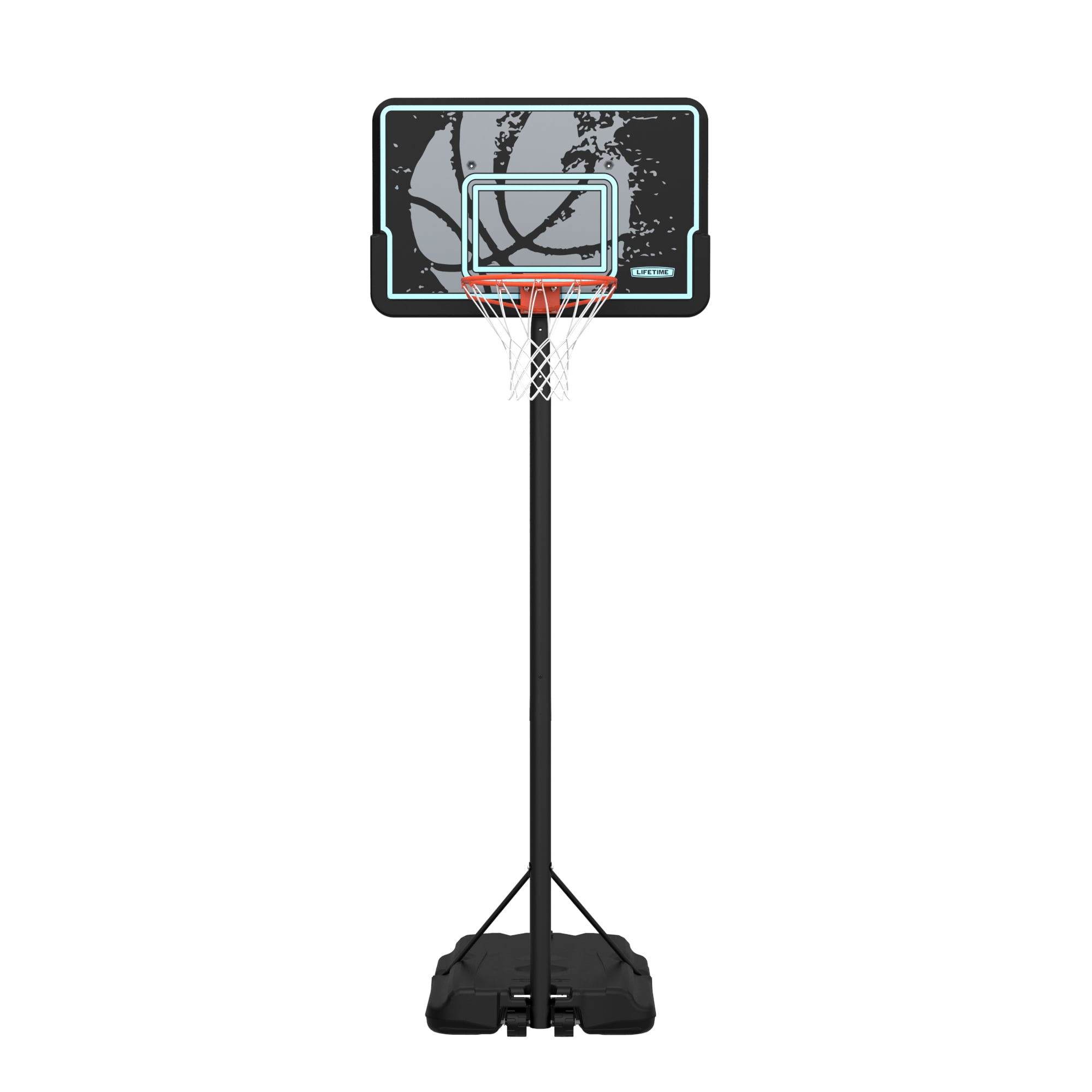 Lifetime 44-Inch Impact Portable Basketball Hoop with Telescoping Adjustment & Classic Rim – Model 90759-Outdoor Play
