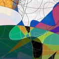 thumbnail image 3 of Burghardt, James 15x15 Black Modern Framed Museum Art Print Titled - Entangled I, 3 of 5
