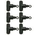 thumbnail image 1 of 3 Way Rolling Swivel, High Strength 15PCS Durable Corrosion Resistance T Shape 3 Way Swivel  For Freshwater, 1 of 8