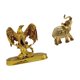 thumbnail image 5 of Figura De Elefante, Escultura Animal, Arte De Resina, Artesanía, Estatua Decorativa Moderna, Adorno Para Escritorio, Estante, Hogar, Oficina, Dormitorio, Comedor, Decoración De Armario., 5 of 7
