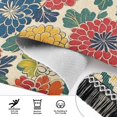 thumbnail image 6 of Yayeee Runner Rug for Bedroom 2'x6' Machine Washable Hallway Non Slip Mat, Vibrant Flowers Pattern, 6 of 8