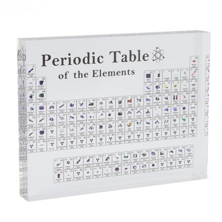 

Periodic Table Of Elements Acrylic Material Gifts Periodic Table With Elements Home Decor Teaching Display For Kids For Teachers For Students S