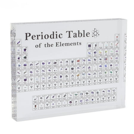 

Periodic Table Of Elements Acrylic Material Gifts Periodic Table With Elements Home Decor Teaching Display For Kids For Teachers For Students S