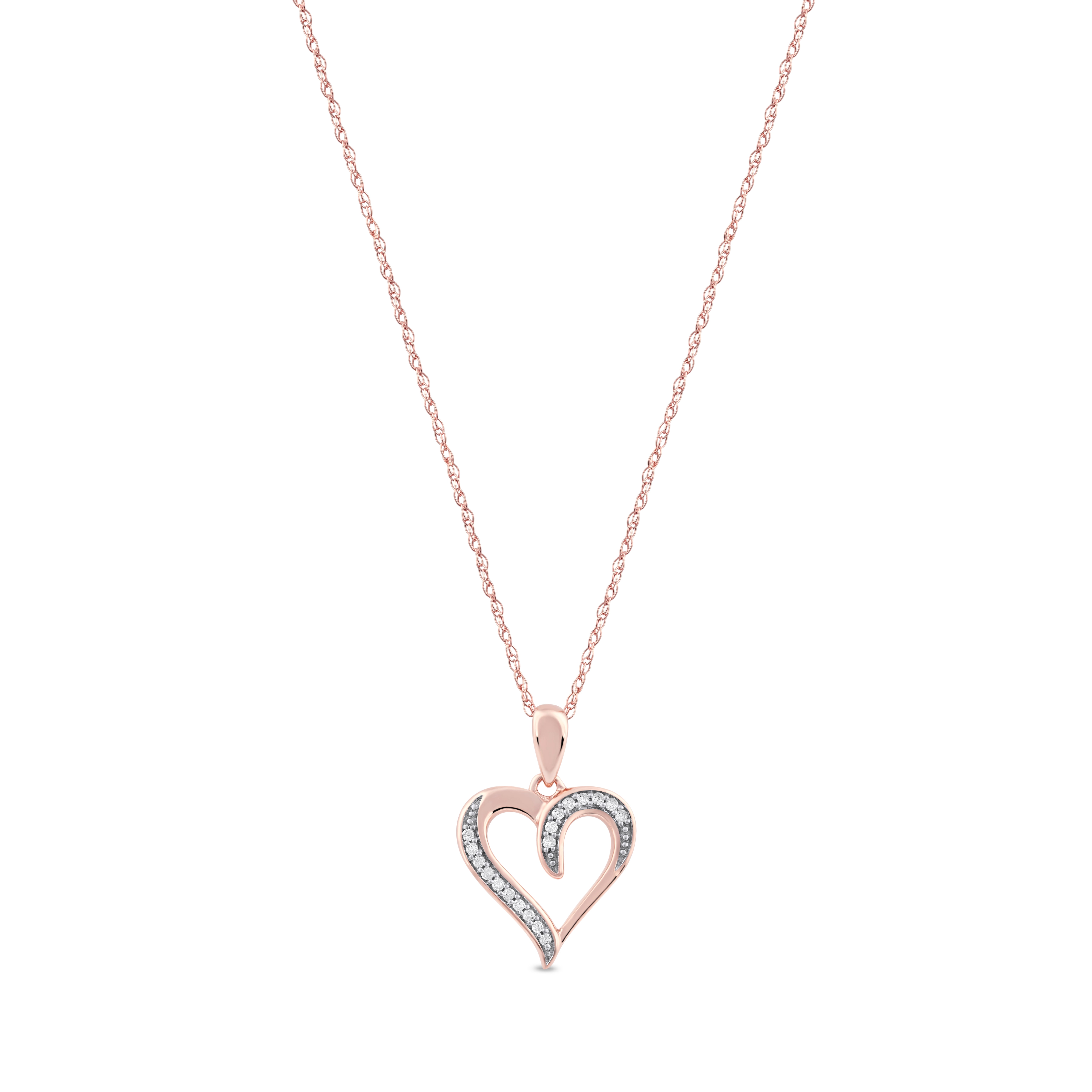 Heart shaped necklace walmart sale