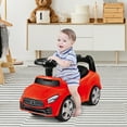 thumbnail image 4 of Costway Foot-to-Floor Kids Ride-On Push Car Toddler Sliding Car w/ Horn and Music Red, 4 of 11