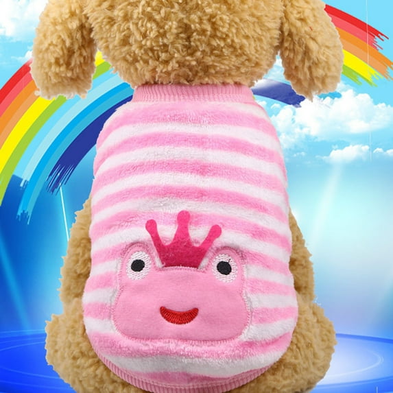 Aozowin Cute Dog Cat Puppy Clothing Sweater Small Puppy Shirt Soft Pet Cat Coats,Christmas Gifts for Kids