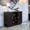 Espresso, variant on Console Cabinet - Classic Charm And Construction Rustic Gray With Detailed Front Add Character To Your Interior Design