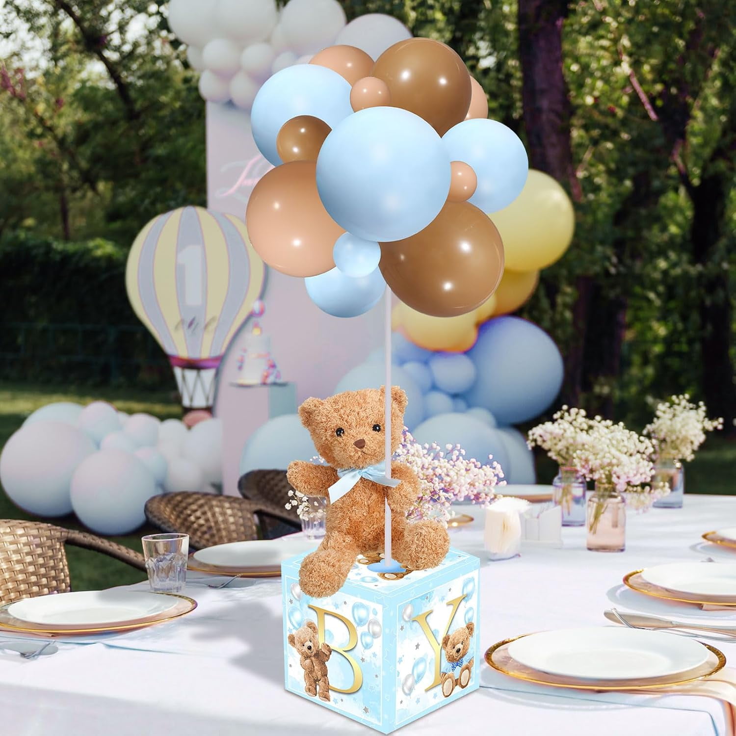Baby Shower Teddy Bear Table Centerpieces Centerpiece Ideas Teddy
