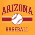 thumbnail image 6 of Wild Bobby City of Arizona Baseball Fantasy Fan Sports Men's T-Shirt, Gold, Large, 6 of 6