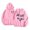 21Pink120, variant on WERYOUNG Fashion Hoodies For Women With Letter Print Long Sleeve Pullover Hooded Sweatshirt With Pocket For Fall Winter Daily Wear Stylish Tops L