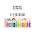 thumbnail image 3 of Rompecabezas de colores y formas, juego de lógica Montessori, juguetes, rompecabezas deslizante 12 colores, 3 of 9
