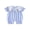 Blue, variant on Half Way to One Clothes Baby Girl Boy First Birthday Outfit Summer Fall Half Birthday Clothes Plaid Gingham Bubble Romper Letters Cookies Embroidery Short Sleeve Plaid Jumpsuit Playsuit