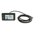 thumbnail image 2 of Electric Bicycle Odometer, 36V 48V Modification Electric LCD Display Meter Waterproof  for Scooters, 2 of 8