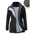 thumbnail image 2 of Imperméable Léger à Capuche Multicolore pour Femmes Camping Randonnée Cyclisme Manteau de Pluie, 2 of 2