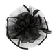 thumbnail image 3 of Diadema con tocado floral de malla vintage, sombrero Derby, accesorios para el cabello de boda Negro, 3 of 9