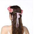 thumbnail image 5 of 2 diademas de flores para mujer, corona de flores ajustable, diademas de flores, diademas de boda, accesorios románticos para festivales ER, 5 of 5