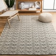 thumbnail image 2 of SAFAVIEH Kilim Torma Zig Zag Wool Area Rug, Beige/Black, 8' x 10', 2 of 8
