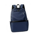 thumbnail image 3 of Mochila para hombres bolsas portátiles mochila casual para caminar de mochilas de mochilero Azul oscuro, 3 of 8