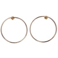 thumbnail image 3 of Pendientes de botón geométricos simples de Morden Joyas de botón de oreja de círculo grande Salvador  círculo pendientes grandes, 3 of 10