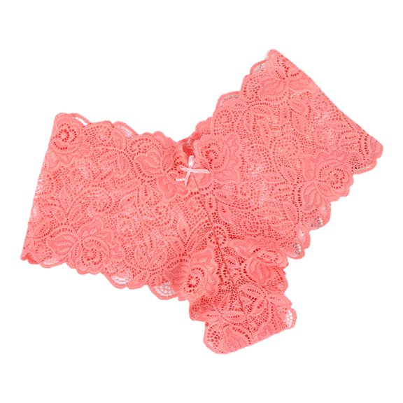 Women's Panties Floral Lace Low Waist Briefs Stretchy Sexy Breathable Underpants for Girls Daily Wear And Sleep
